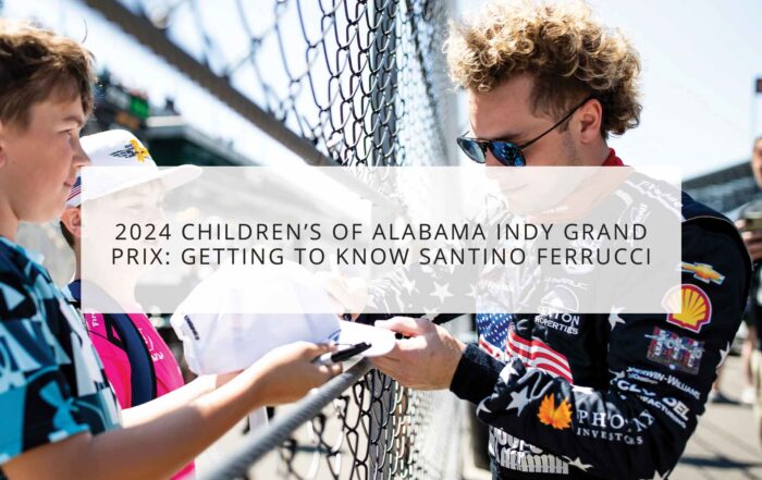 2024 Children’s Of Alabama Indy Grand Prix: Getting To Know Santino Ferrucci | Santino Ferrucci